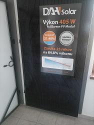 Monokry�talick� kolektor DHM-66L9/FS(BB) 400-415W