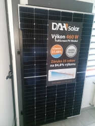 Monokry�talick� kolektor  DHM-T60X10/FS(BW) 460W